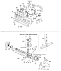 MOTOR - PUMP MECHANISM Diagram and Parts List for GSD580G-02  General Electric Dishwasher