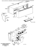 Section Diagram and Parts List for A3B789EVASD2  General Electric Air Conditioner