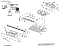 Section Diagram and Parts List for JHP69G*K2  General Electric Microwave Oven Combo