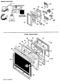 Part Location Diagram of WB36X5607 GE CRYSTAL ELECT OVEN