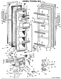 Part Location Diagram of WR17X2147 GE SHIELD & INSERT Assembly