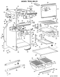 Part Location Diagram of WR17X2189 GE HANDLE PAN