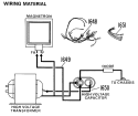 HARDWARE PARTS Diagram and Parts List for JE1445G01  General Electric Microwave