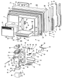 Part Location Diagram of WR02X7775 GE SHIELD