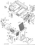 Part Location Diagram of WB49X5421 GE SUPPORT TRAY