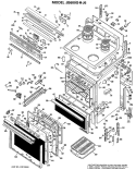 Part Location Diagram of 31-0471 GE INSTALL INSTRUCTIONS