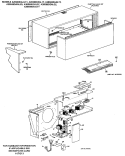 Section Diagram and Parts List for A2B389DAAL1Y  General Electric Air Conditioner