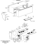 Section Diagram and Parts List for A2B678DJES1Y  General Electric Air Conditioner
