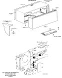 Section Diagram and Parts List for A2B678DJES1Y  General Electric Air Conditioner