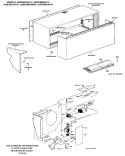 Section Diagram and Parts List for A2B578DACS1Y  General Electric Air Conditioner