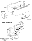 Section Diagram and Parts List for A2B378DGAS1Y  General Electric Air Conditioner