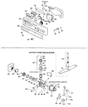 MOTOR - PUMP MECHANISM Diagram and Parts List for GSM603G-02  General Electric Dishwasher