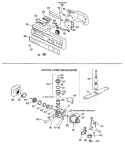 MOTOR - PUMP MECHANISM Diagram and Parts List for GSD580K-01  General Electric Dishwasher