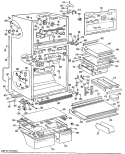 Part Location Diagram of WR17X2258 GE TRIM FRAME VP