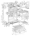 Part Location Diagram of WR17X2273 GE HANDLE Vegetable PAN