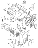 Part Location Diagram of WB49X5434 GE PLENUM Assembly