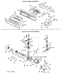 ESCUTCHEON ASSEMBLY Diagram and Parts List for GSD2200L01  General Electric Dishwasher
