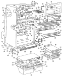 Part Location Diagram of WR17X2150 GE HANDLE Vegetable PAN