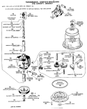 TRANSMISSION - COMPLETE BREAKDOWN Diagram and Parts List for WWA7010GAL  General Electric Washer