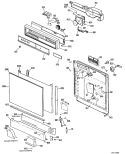 Part Location Diagram of WD12X0400 GE USE GEH WD12X400