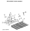 COMPRESSOR KIT Diagram and Parts List for WR87X0277  General Electric Refrigerator