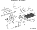 Part Location Diagram of WR82X0302 GE COVER ACCESS