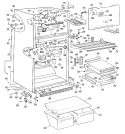 Part Location Diagram of WR17X2248 GE HANDLE Vegetable PAN