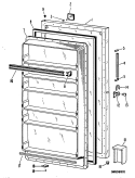 Part Location Diagram of WR77X5597 GE I.D. PANEL