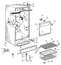 Part Location Diagram of WR71X5989 GE FRONT DOOR SHELF