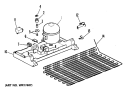 REPLACEMENT HI - SIDE ASSEMBLY Diagram and Parts List for WR87X0275  General Electric Refrigerator