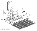 REPLACEMENT HI - SIDE ASSEMBLY Diagram and Parts List for WR87X0301  General Electric Refrigerator