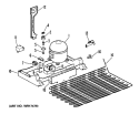 Part Location Diagram of WR17X2574 GE BRACE-REAR