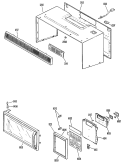 Part Location Diagram of WB56X1936 GE OUTER CASE