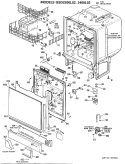 Part Location Diagram of 49-5421 GE PM MANUAL USE & CARE