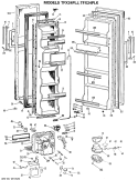Part Location Diagram of WR02X8256 GE USE GEH WR2X8256