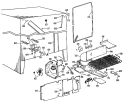 Section Diagram and Parts List for TFX24PLK  General Electric Refrigerator