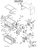 Part Location Diagram of WB02X9205 GE BRACKET