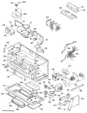 Part Location Diagram of WB02X9964 GE BRIDGE-BASE