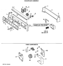 BACKSPLASH ASSEMBLY Diagram and Parts List for WWA7826MAL  General Electric Washer