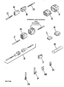 Section Diagram and Parts List for WWC7500FDL  General Electric Washer