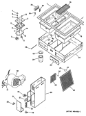 Part Location Diagram of WB02X8144 GE USE GEH WB2X8144