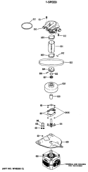 1 - SPEED Diagram and Parts List for WWA5710MAL  General Electric Washer