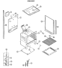 HI / LOW COOKING CENTER Diagram and Parts List for JGHC56GEJC  General Electric Range