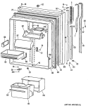 Part Location Diagram of WR24X0511 GE USE GEH WR24X511