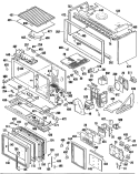 Part Location Diagram of WB02X7724 GE USE GEH WB2X7724