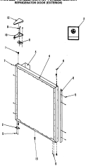 Part Location Diagram of WR13X0656 GE USE GEH WR13X656