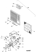 Part Location Diagram of WJ26X0260 GE USE GEH WJ26X260