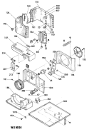 Part Location Diagram of WJ79X0459 GE TERM COVER