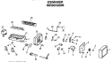 ICEMAKER Diagram and Parts List for TBX18DASGRWH  General Electric Refrigerator