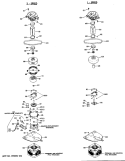 2 - SPEED Diagram and Parts List for WWC8000SAL  General Electric Washer